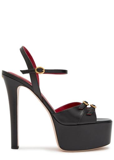 Crasher 145 leather sandals by VALENTINO
