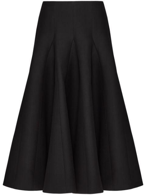Crepe Couture midi skirt by VALENTINO