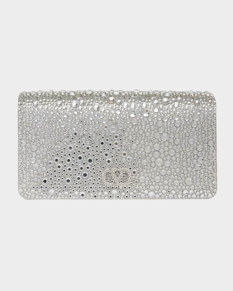 Crystal VLogo Clutch Bag by VALENTINO
