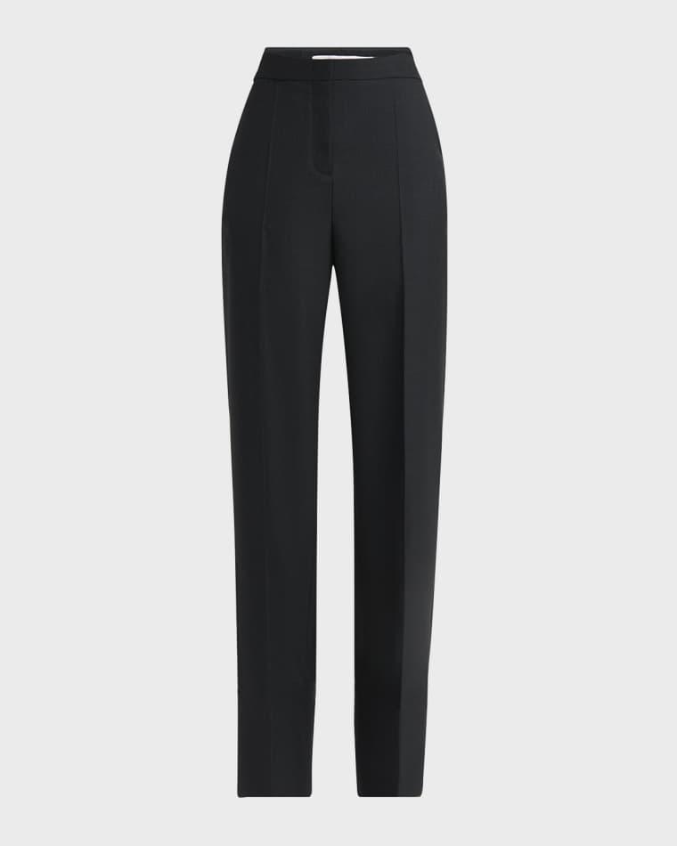 Cuffed Wool Trousers by VALENTINO