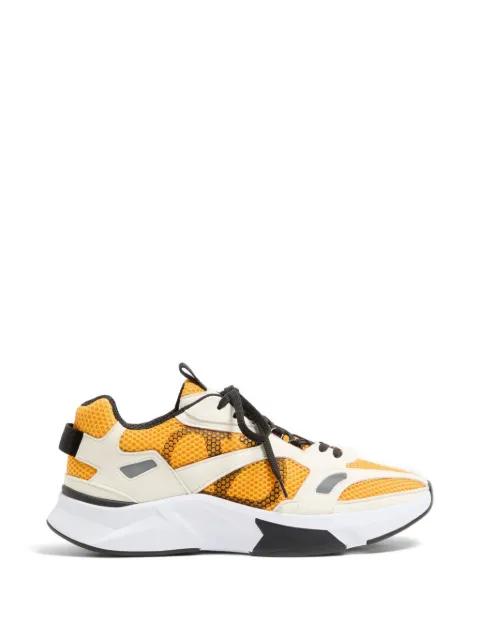 Demivee sneakers in mesh fabric with suede inserts by VALENTINO