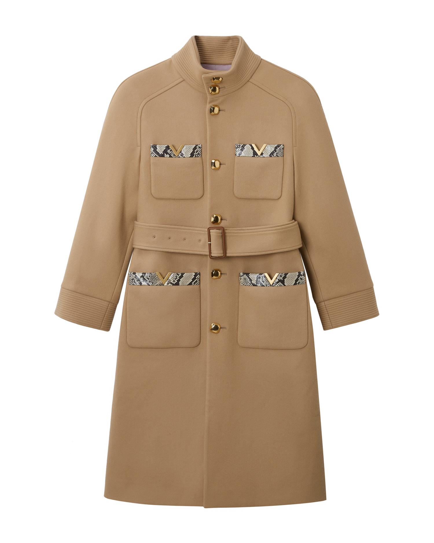 Double-breasted trench coat by VALENTINO