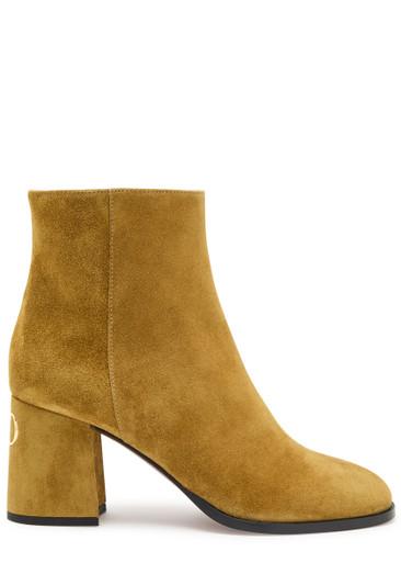 Fawcette 75 suede ankle boots by VALENTINO