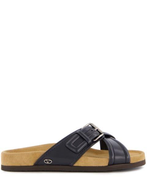 Fussfriend leather sandals by VALENTINO