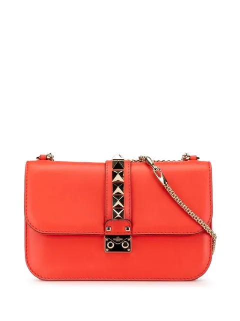 2000-2017 Medium Leather Rockstud Glam Lock crossbody bag by VALENTINO GARAVANI 2000-2017 Medium Leather Rockstud Glam Lock crossbody bag by VALENTINO GARAVANI