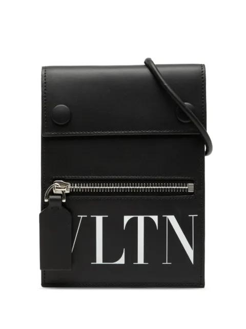 2000-2025 Leather VLTN Phone Case With Strap crossbody bag by VALENTINO GARAVANI 