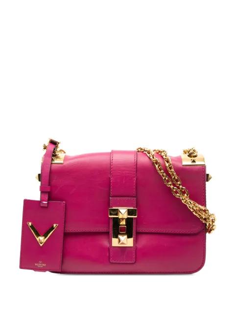 2010-2026 Leather B Rockstud shoulder bag by VALENTINO GARAVANI 