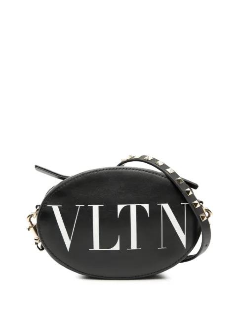 2018-2025 Calfskin Rockstud VLTN Oval crossbody bag by VALENTINO GARAVANI 2018-2025 Calfskin Rockstud VLTN Oval crossbody bag by VALENTINO GARAVANI