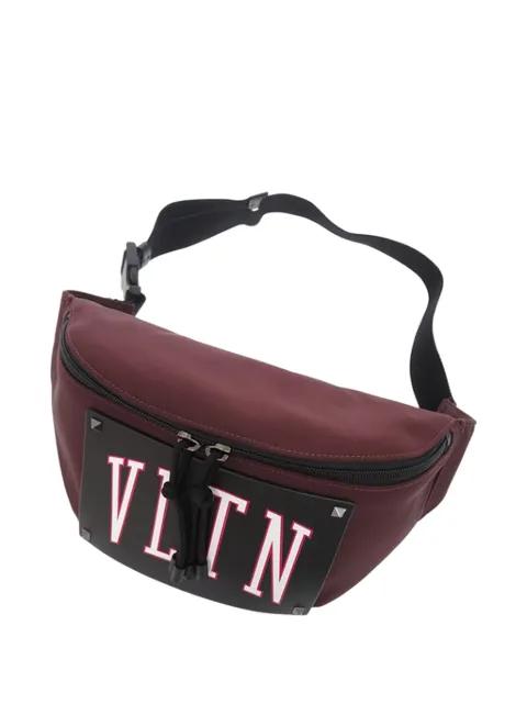2018-2026 Nylon and Leather VLTN Rockstud belt bag by VALENTINO GARAVANI 