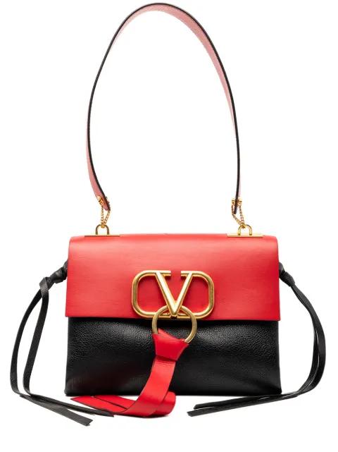 2018-2026 Small Colorblock Calfskin Vring shoulder bag by VALENTINO GARAVANI 