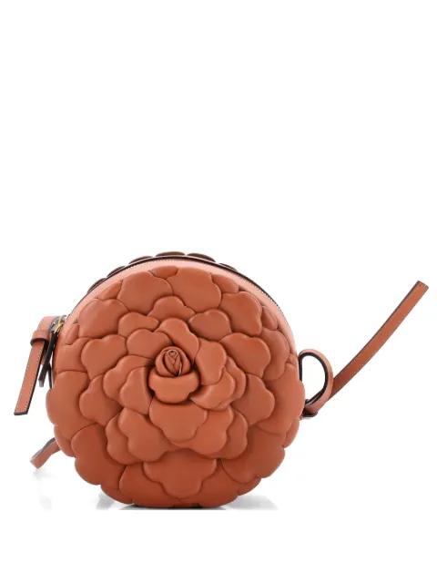 Atelier 03 Rose Edition Round Leather crossbody bag by VALENTINO GARAVANI 