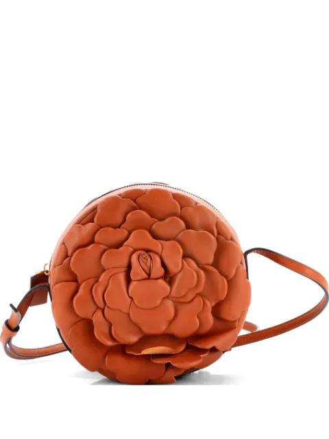Atelier 03 Rose Edition Round Leather crossbody bag by VALENTINO GARAVANI 