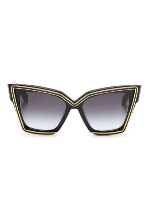 Rockstud-detailing cat-eye frame sunglasses by VALENTINO GARAVANI EYEWEAR