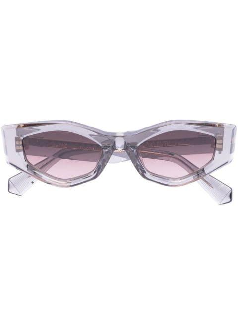 Rockstud irregular-frame sunglasses by VALENTINO GARAVANI EYEWEAR