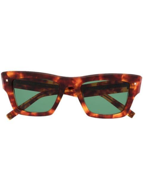Rockstud square-frame sunglasses by VALENTINO GARAVANI EYEWEAR