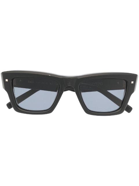 Rockstud square-frame sunglasses by VALENTINO GARAVANI EYEWEAR