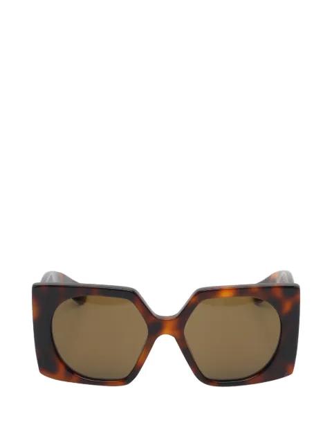 V-logo Signature geometric-frame sunglasses by VALENTINO GARAVANI EYEWEAR