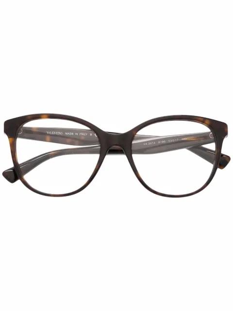 VLTN square-frame glasses by VALENTINO GARAVANI EYEWEAR