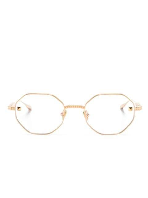 VLX122 octagonal-frame glasses by VALENTINO GARAVANI EYEWEAR