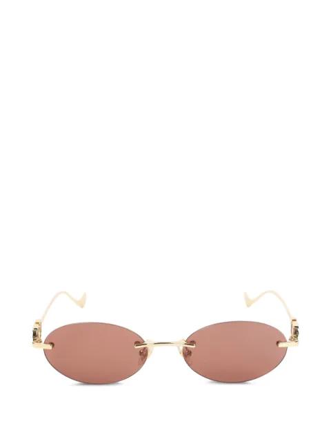 VLogo Signature rimless sunglasses by VALENTINO GARAVANI EYEWEAR