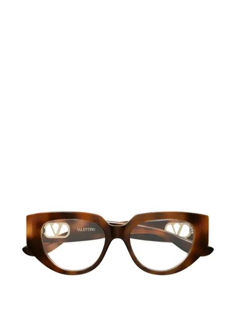VLogo cat-eye glasses by VALENTINO GARAVANI EYEWEAR