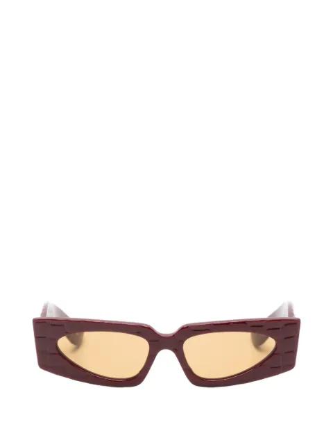 VLogo croc-effect sunglasses by VALENTINO GARAVANI EYEWEAR