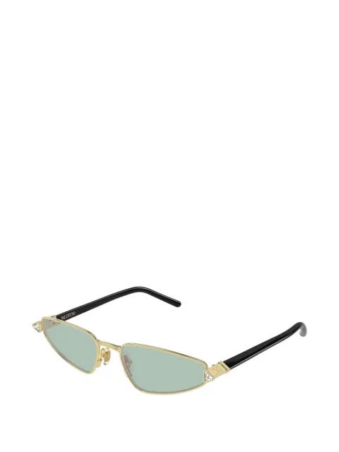 VLogo crystal-embellished sunglasses by VALENTINO GARAVANI EYEWEAR