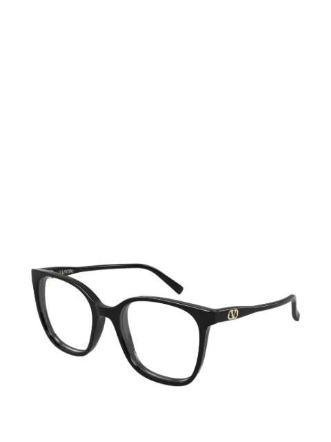 VLogo geometric-frame glasses by VALENTINO GARAVANI EYEWEAR