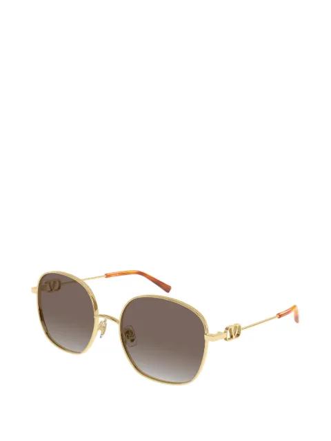 VLogo geometric-frame sunglasses by VALENTINO GARAVANI EYEWEAR