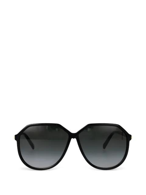 VLogo geometric-frame sunglasses by VALENTINO GARAVANI EYEWEAR