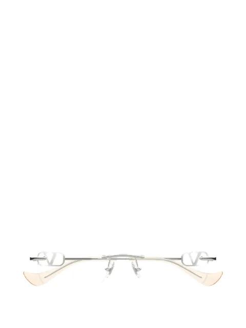VLogo rimless glasses by VALENTINO GARAVANI EYEWEAR