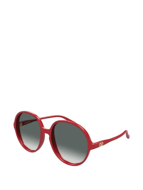 VLogo round-frame sunglasses by VALENTINO GARAVANI EYEWEAR