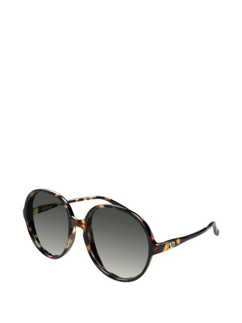 VLogo round-frame sunglasses by VALENTINO GARAVANI EYEWEAR