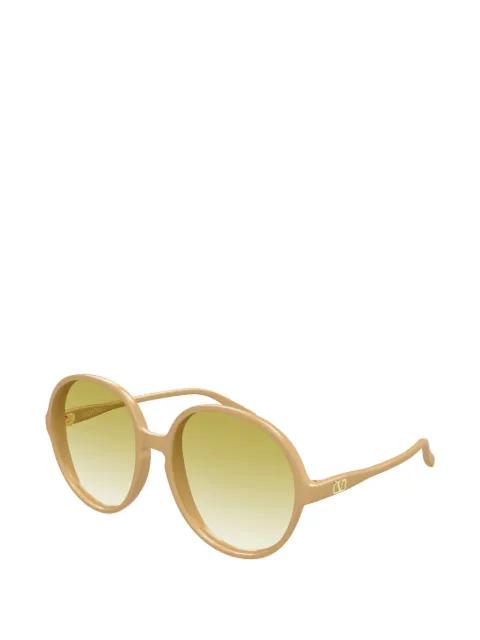 VLogo round-frame sunglasses by VALENTINO GARAVANI EYEWEAR