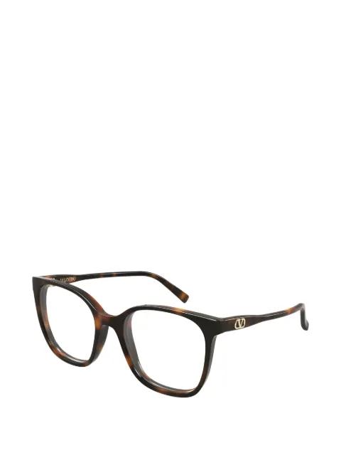 VLogo tortoise-shell glasses by VALENTINO GARAVANI EYEWEAR