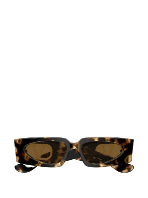 VLogo tortoiseshell-effect sunglasses by VALENTINO GARAVANI EYEWEAR