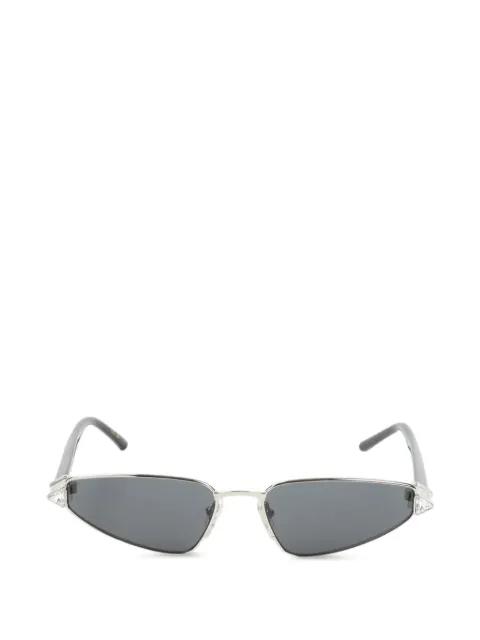 crystal-embellished geometric-frame sunglasses by VALENTINO GARAVANI EYEWEAR