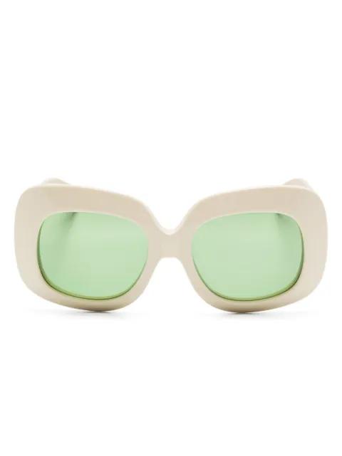 oversize-frame sunglasses by VALENTINO GARAVANI EYEWEAR