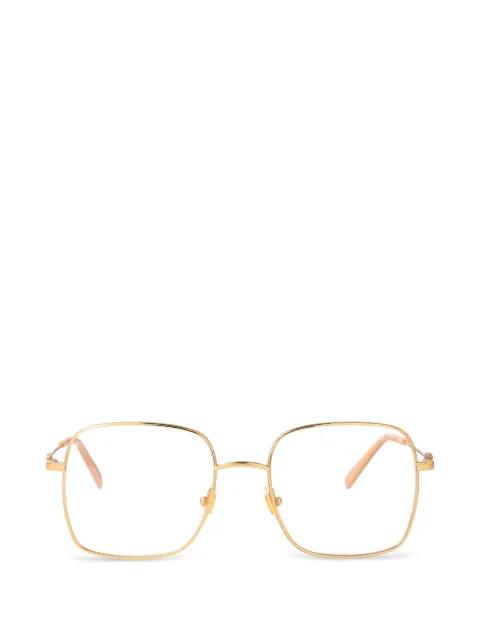 vlogo signature square-frame glasses by VALENTINO GARAVANI EYEWEAR