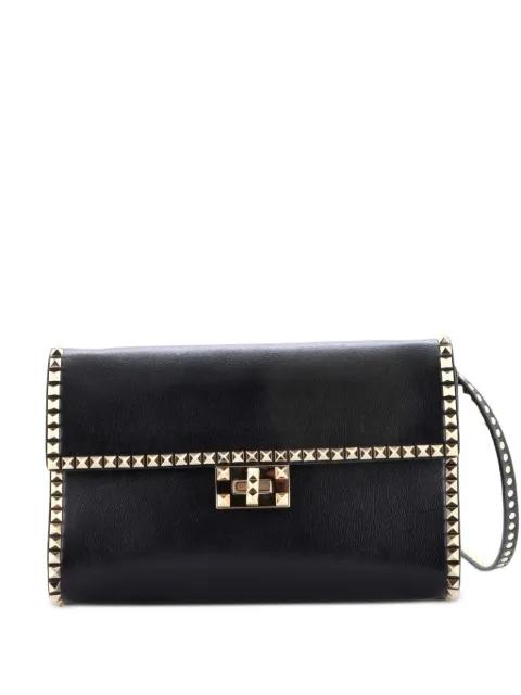 Rockstud No Limit Clutch Leather crossbody bag by VALENTINO GARAVANI 