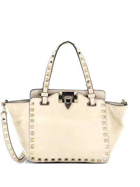 Rockstud Soft Leather Small tote bag by VALENTINO GARAVANI 
