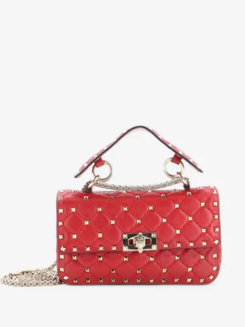Rockstud Spike Flap Bag Quilted Leather Small crossbody bag by VALENTINO GARAVANI 