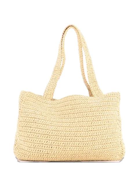 Superstar Shopping Raffia Medium tote bag by VALENTINO GARAVANI 