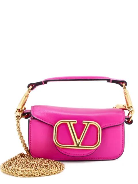 VLogo Loco Flap Leather Mini shoulder bag by VALENTINO GARAVANI 