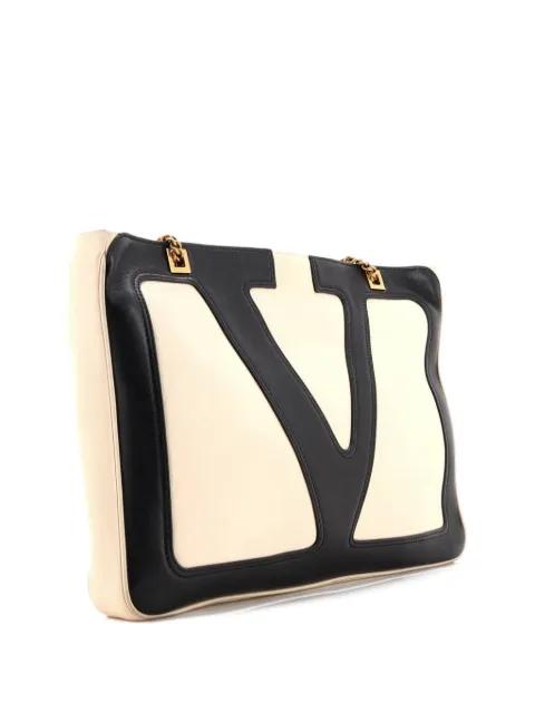 Viva Superstar Chain Leather Medium tote bag by VALENTINO GARAVANI 