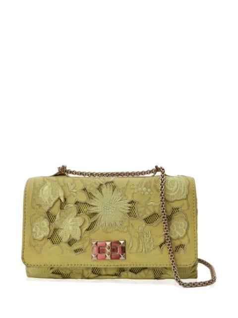 embroidered shoulder bag by VALENTINO GARAVANI 