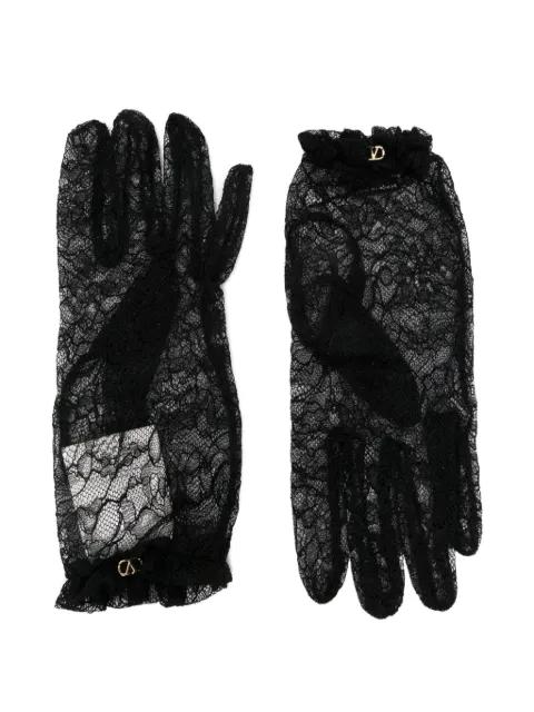 Garavani Gloves Black by VALENTINO