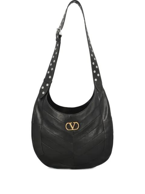 Hoboho chevron pattern shoulder bag by VALENTINO