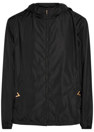Hooded shell jacket by VALENTINO