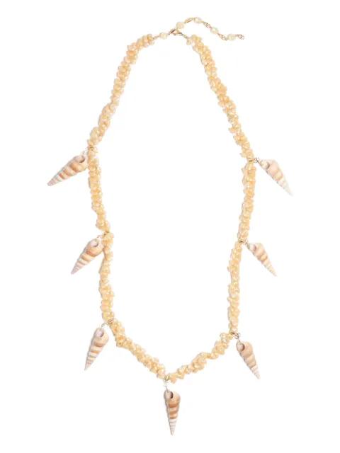 Jardin Aquatique shell necklace by VALENTINO